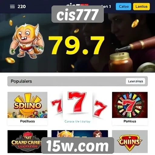 Popularidade de jogos no cis777 entre usuários
